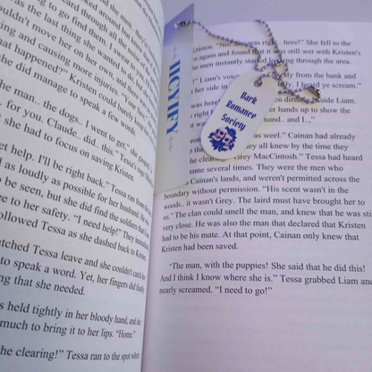IICYIFY metal bookmark and dog tag