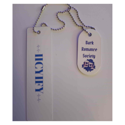 IICYIFY metal bookmark and dog tag